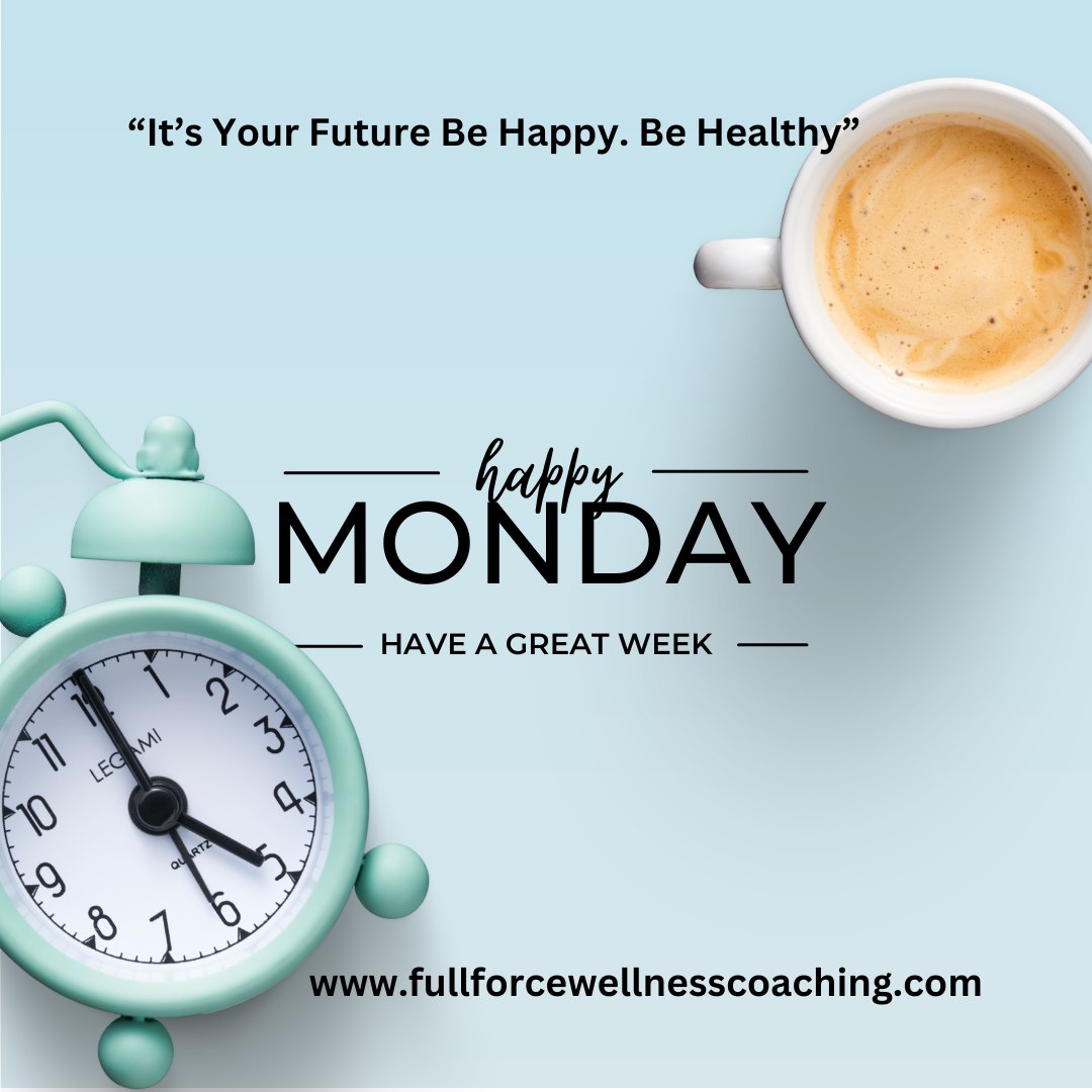 Full Force Wellness Coaching and Recovery Maintenance - 🌟 Monday ...