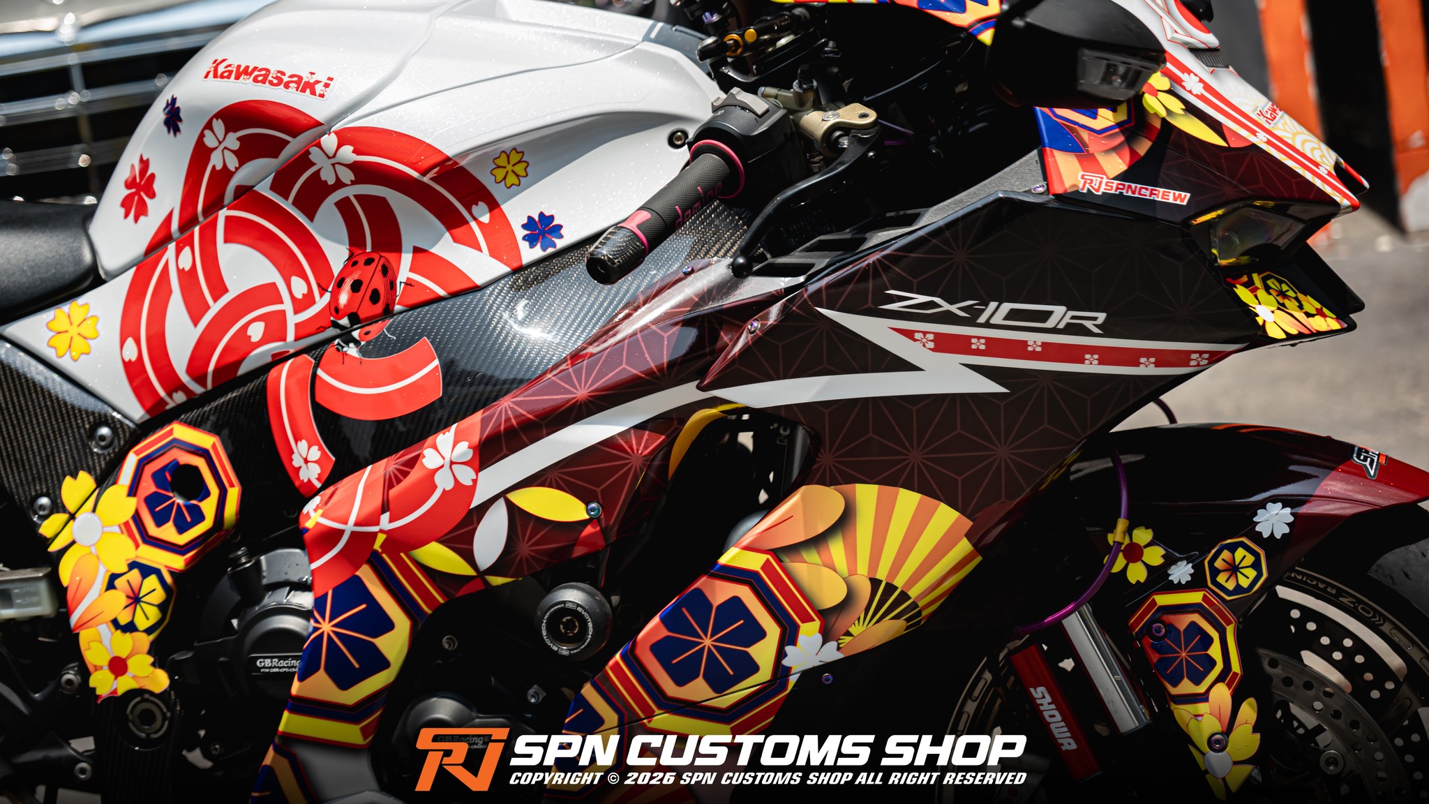Kawasaki ZX-10R Design by SPN Customs Shop For more information
