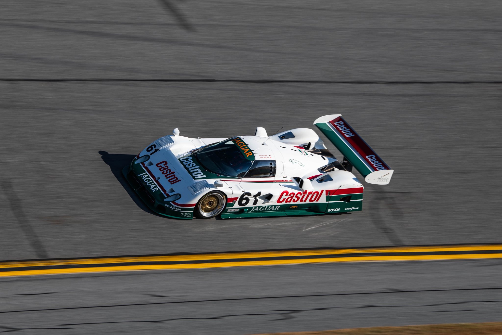Zak Brown was back in racing action at Daytona where he qualified