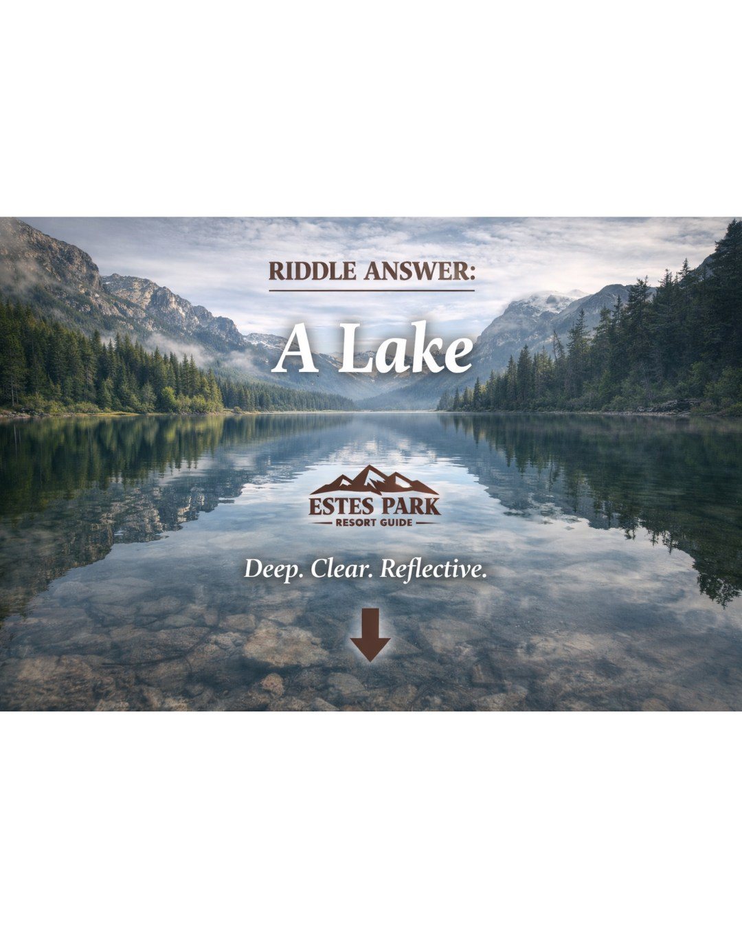 🌿 RIDDLE ANSWER REVEALED 🌿 Did... - Estes Park Resort Guide | Facebook
