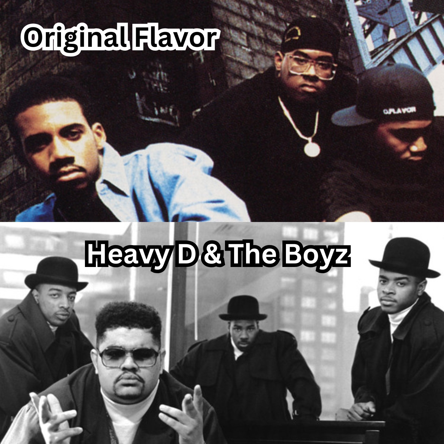 Original Flavor's Ski (Beatz), T-Strong (Tone Hooker) & DJ Chubby