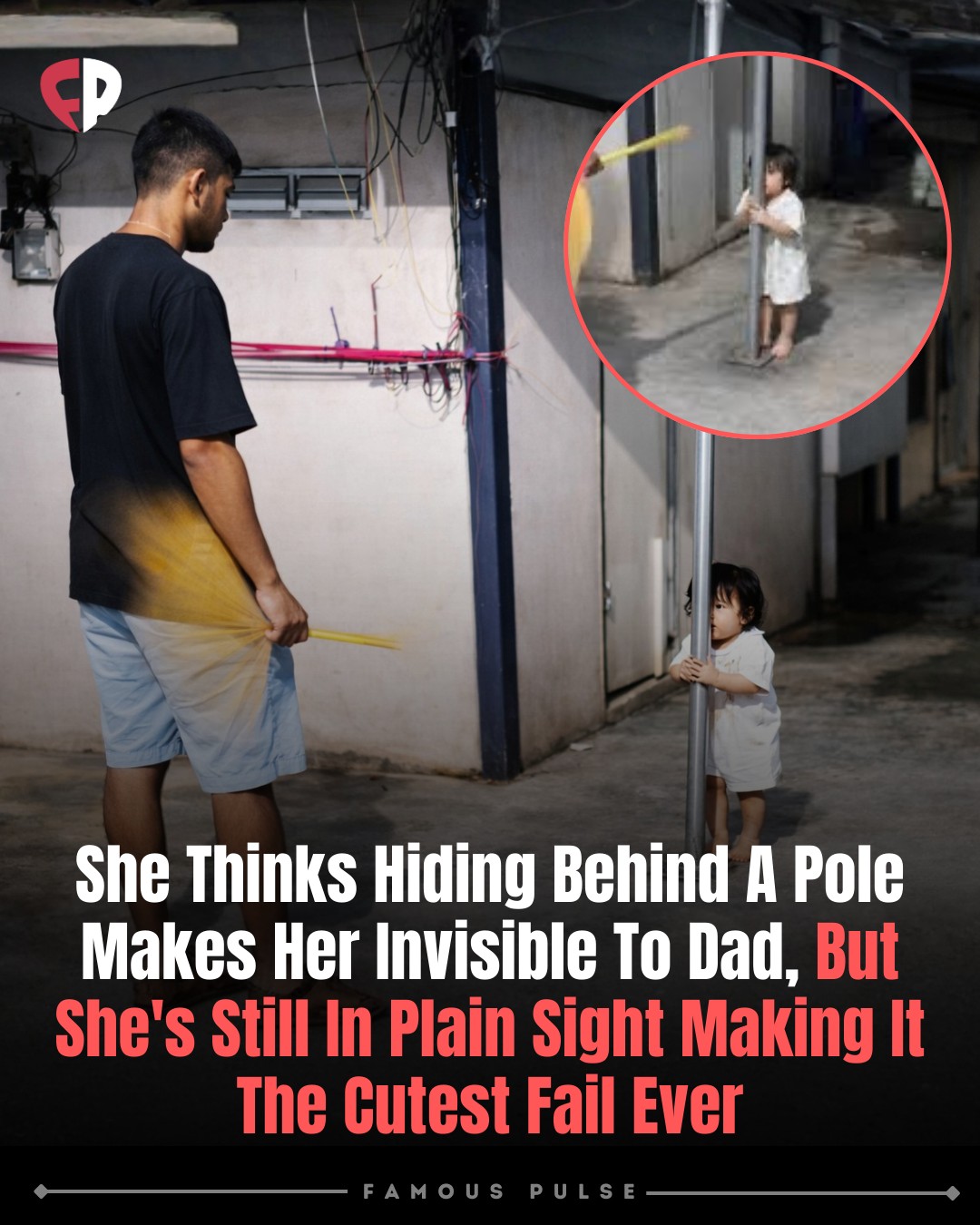 FamousPulse - A dad captured the funniest parenting moment... | Facebook