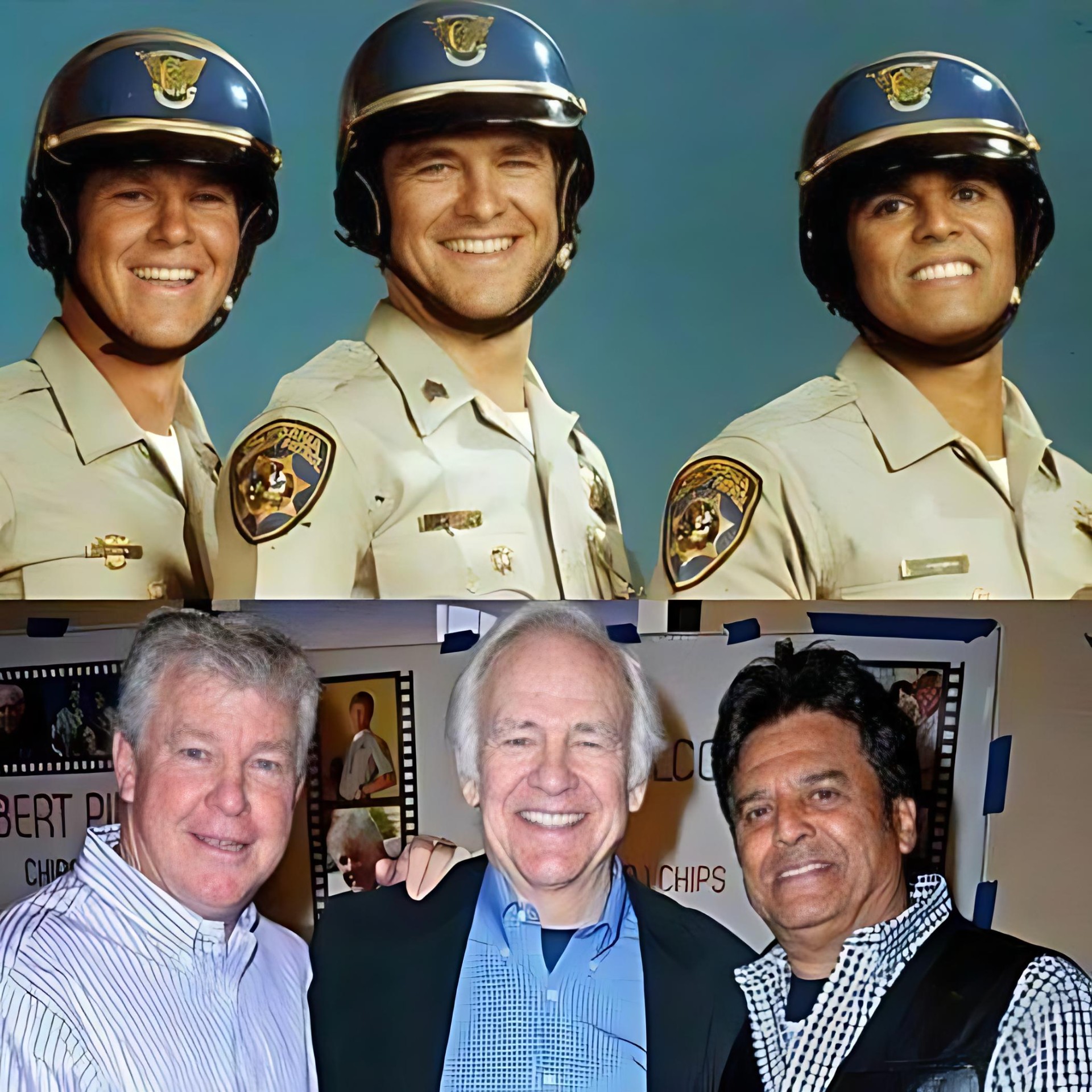 QiuQiu13 - Larry Wilcox, Robert Pine and Erik Estrada from 