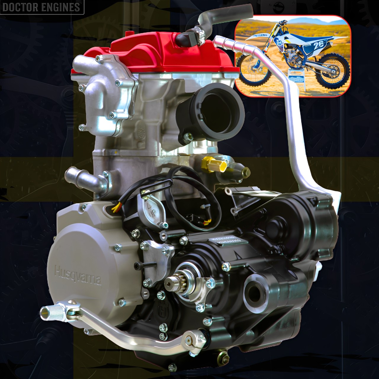 Doctor Engines - When you stare at a Husqvarna 250cc... | Facebook