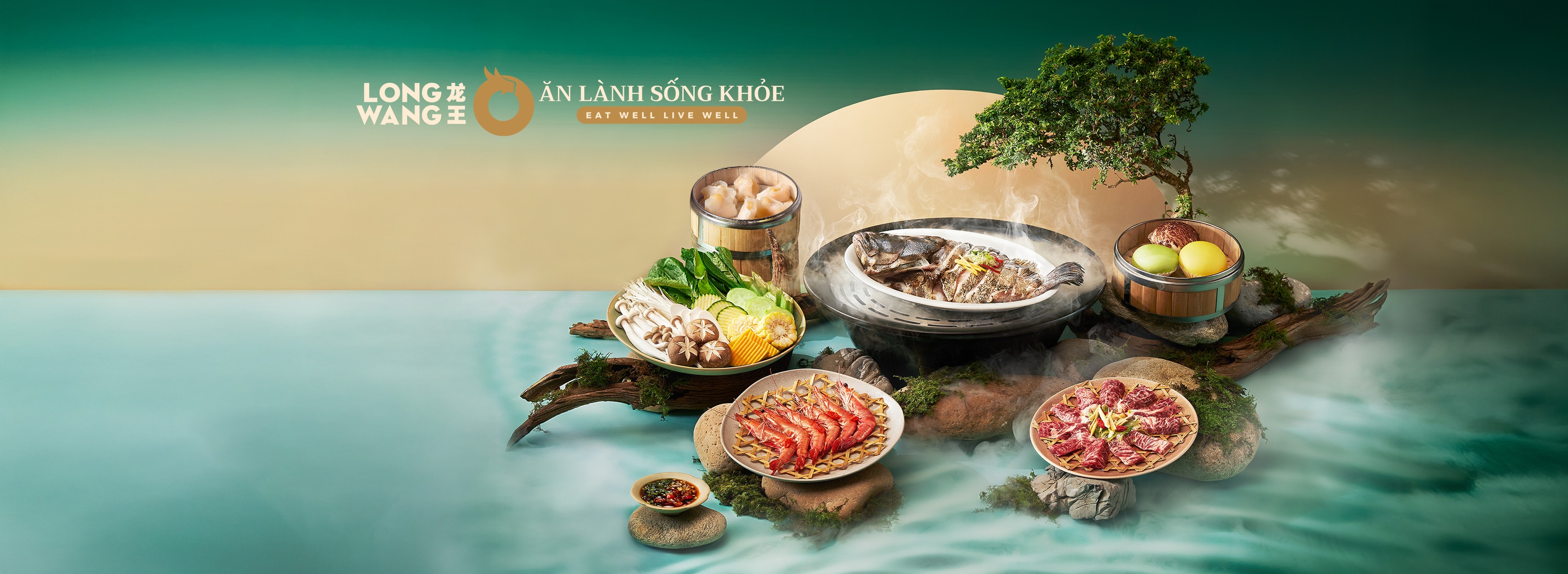 LONG WANG Hồ Con Rùa