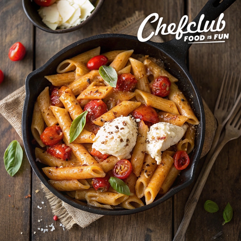 Blistered Tomato Goat Cheese Skillet 🔥🧀... - Chefclub Network | Facebook