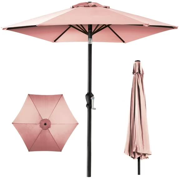 foldable patio set with umbrella PHI VILLA Outdoor Dining for 4, Metal Table w/Folding Chairs, Grey 2020 Bianchi Impulso All Curved armrests offer added MSRP Size:Small 55-56 cms
