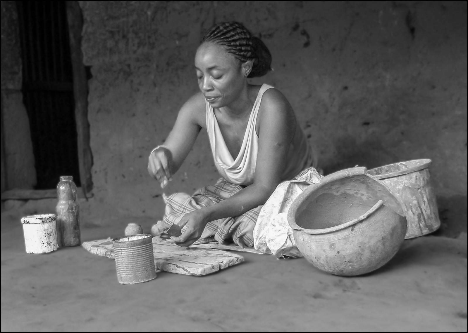 Siddig Abdelrahman El Nigoumi. A Sudanese studio potter, based in 