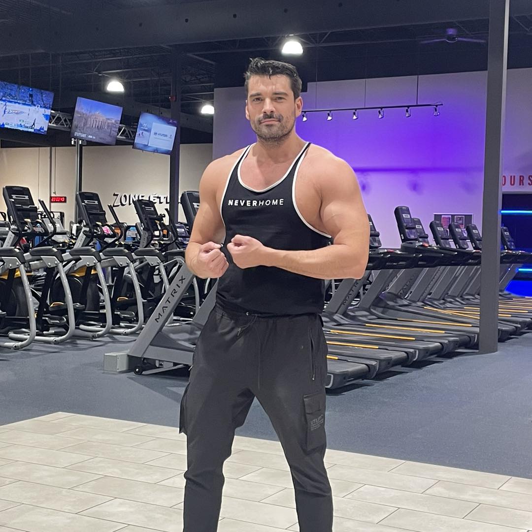 Débardeur Homme "Muscles En Cours" - Humour Fitness 100% Coton - Cadeau Sport