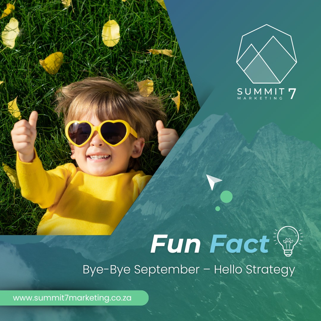 Summit - 🎉 Bye-Bye September, Hello Strategy! 🎉 Before we wave goodbye ...