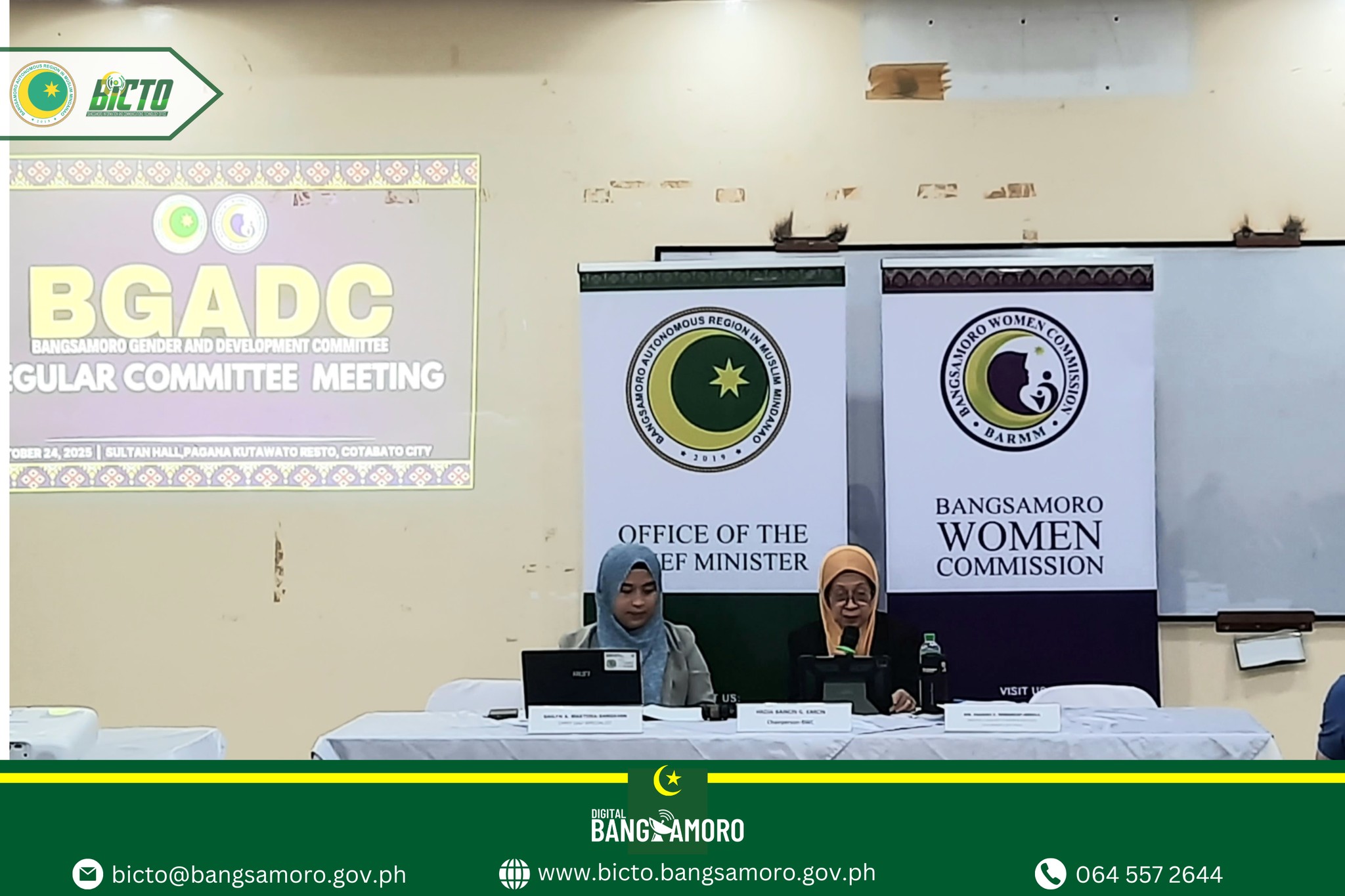 Bangsamoro Information and Communications Technology Office added a new ...