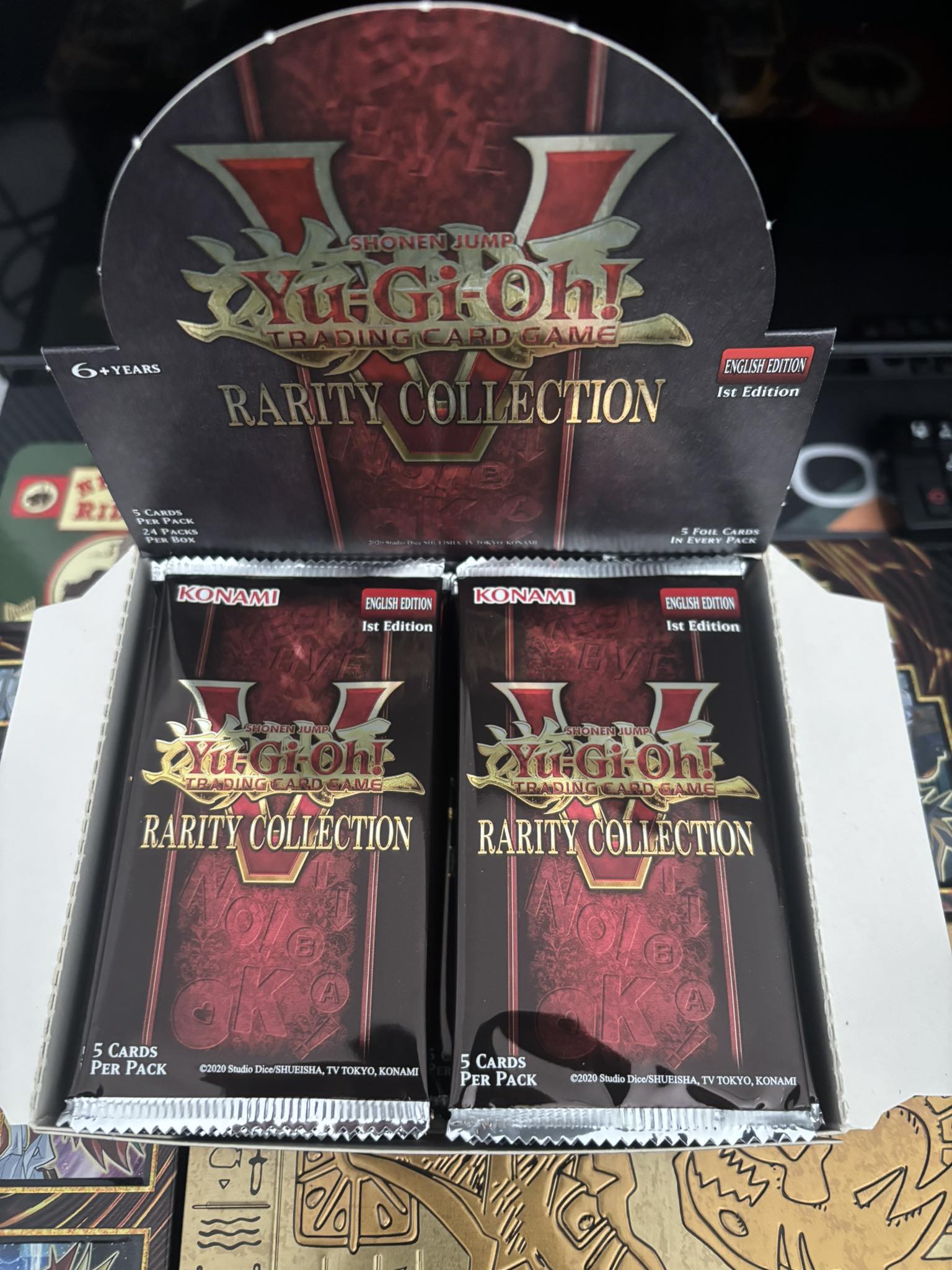 Yu-Gi-Oh Rarity Collection 5 Booster Display DE