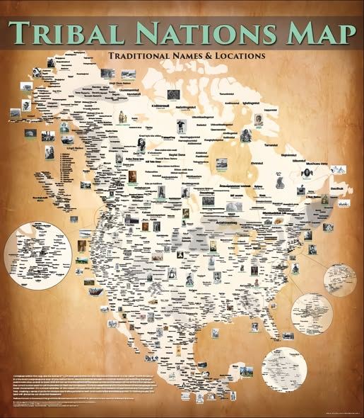 Indigenous Native Treasures | Why isn’t this map in history books ...