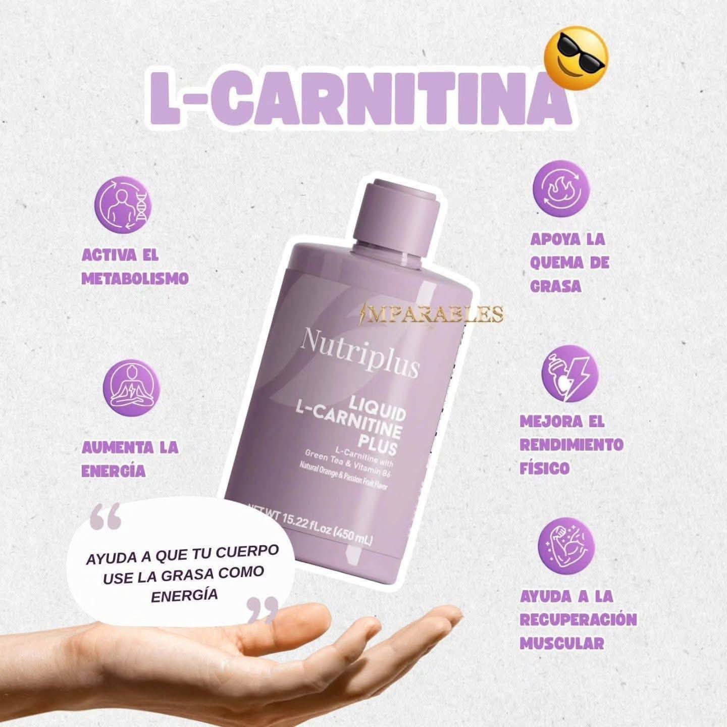 L- carnitina Farmasi💘 ¿Qué hace la L-Carnitina? ✔️ Ayuda a quemar grasa más rápido ✔️ Reduce la inflamación del abdomen ✔️ Aumenta tu energía (adiós cansancio) ✔️ Activa tu metabolismo 💨 ✔️