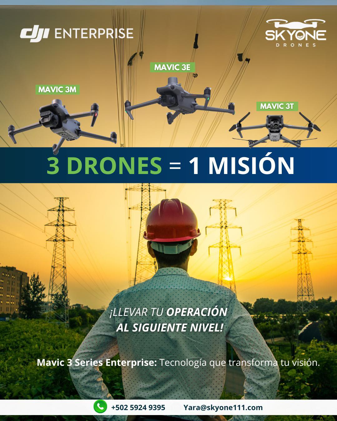 Skyone - DJI Mavic 3 Enterprise El Drone Todo Terreno para ...
