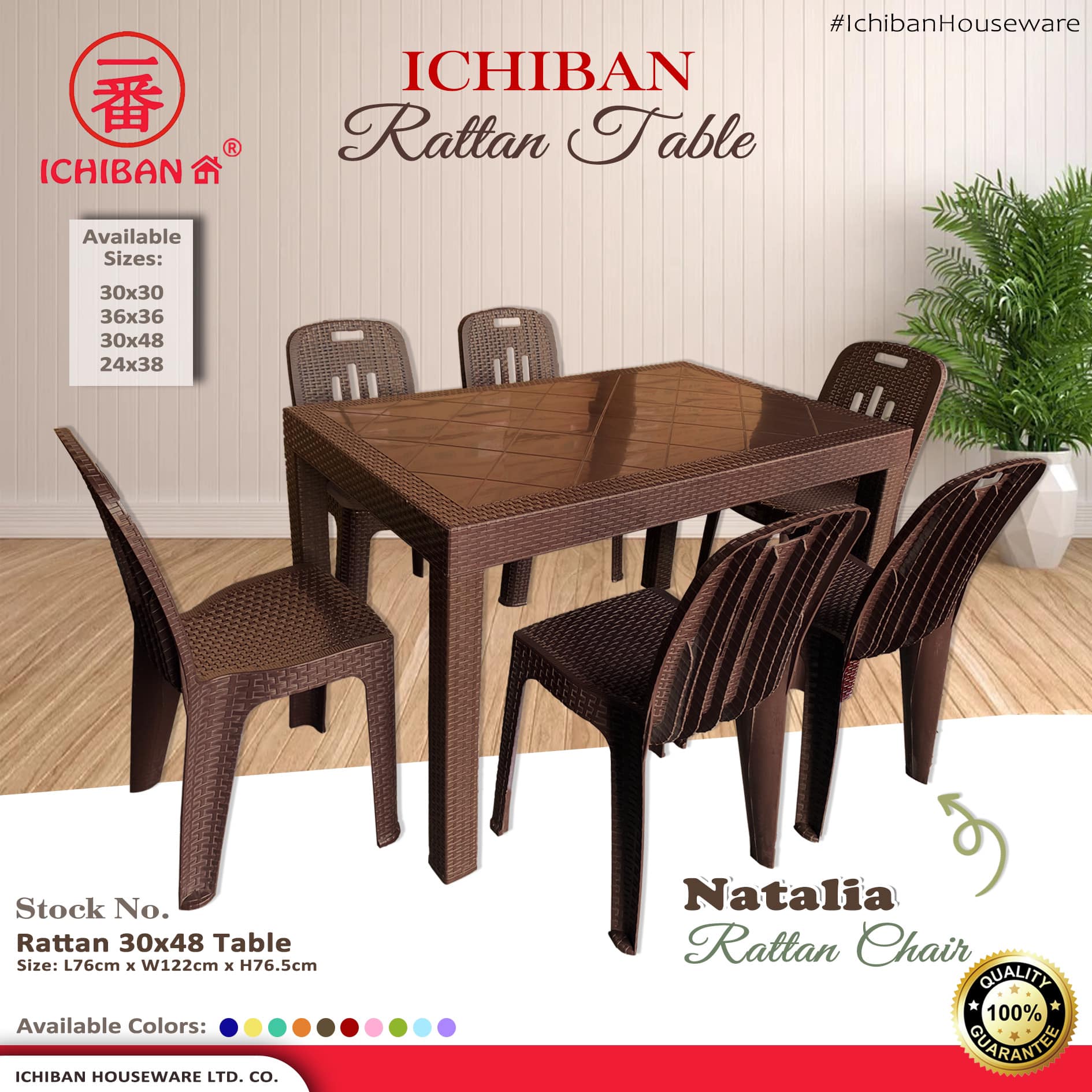 Ichiban Rattan Tables and... - Ever Plastic Marketing | Facebook