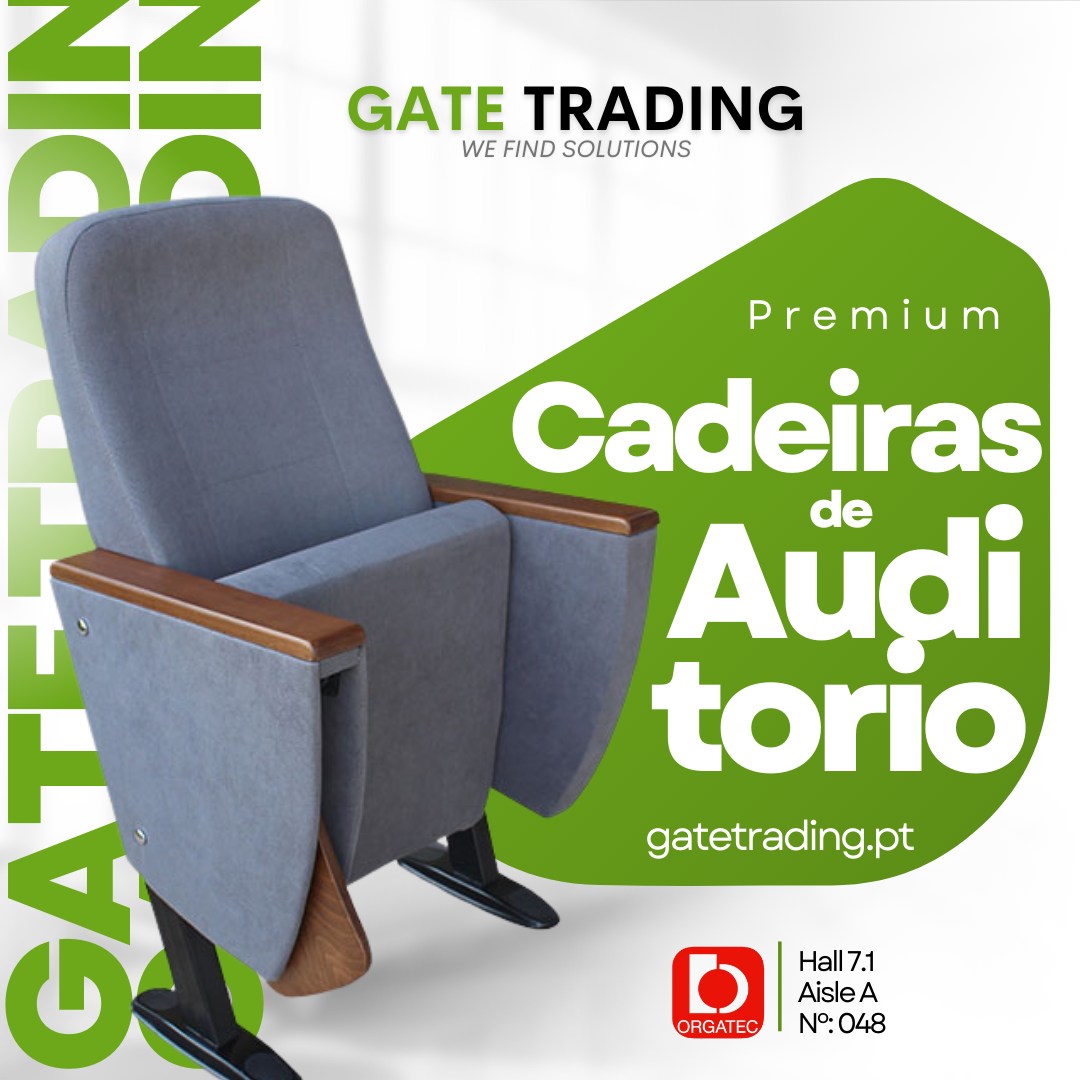 Gate Trading - 🎯 Transforme o seu auditório com assentos...