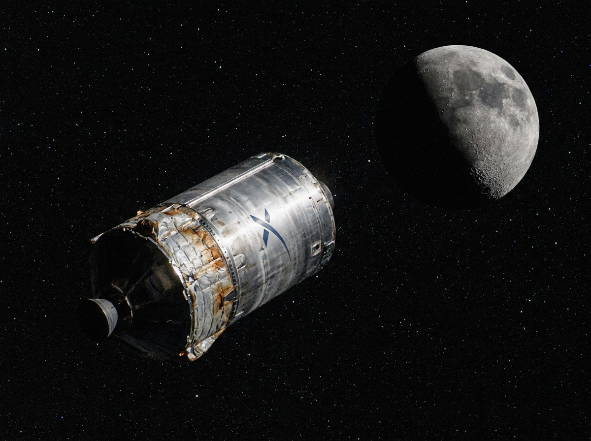 MOON COLLISION | A drifting SpaceX rocket is expected to crash