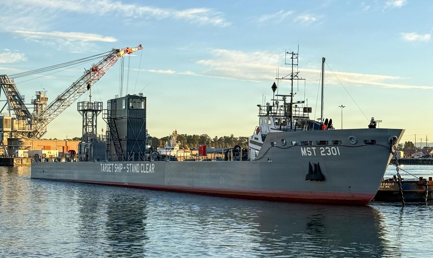 U.S. Navy’s Mobile Ship Target MST... - WarshipCam - Official | Facebook