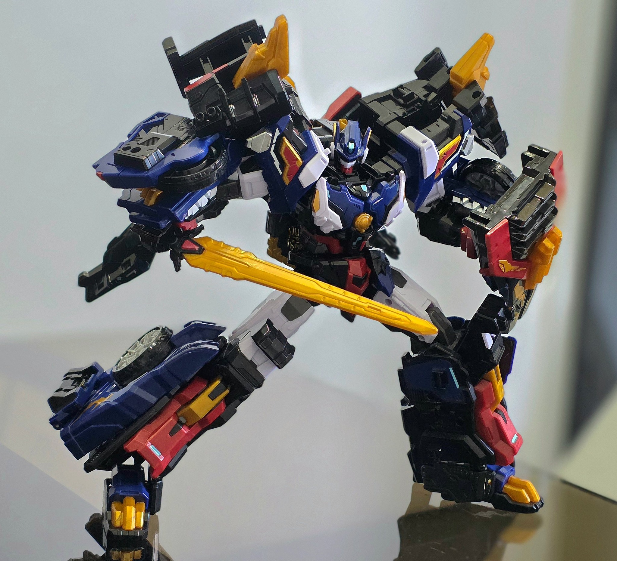 Metal Cardbot Mini Special Force Legacy Tyranno Thunder