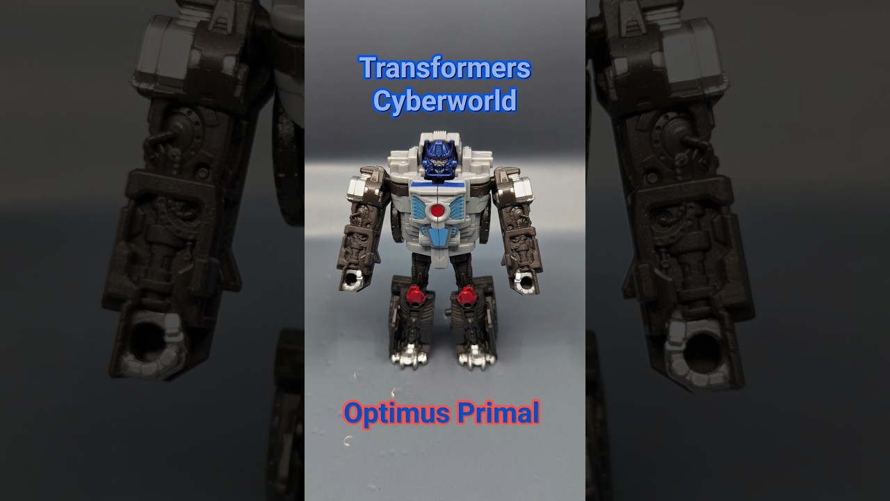 TRANSFORMERS CyberWorld Prime Changers Optimus Primal, via