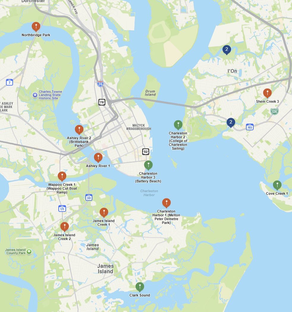 Charleston - New Swim Alert! More than half of sites tested showed ...