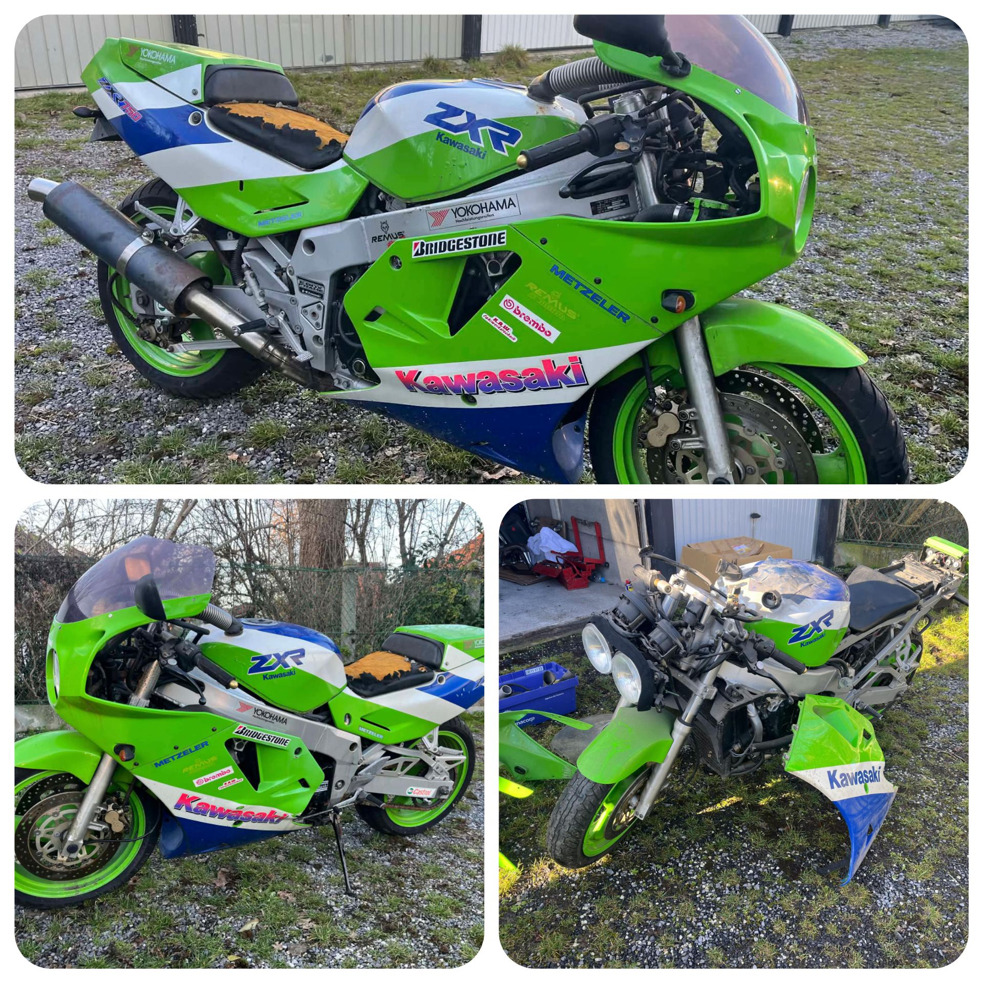 The Kawasaki Ninja ZXR750 is a classic 90s superbike, known for