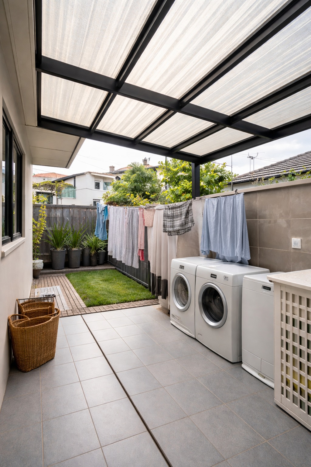 Best - The Modern Outdoor Laundry: Where Utility Meets Calm Design This ...