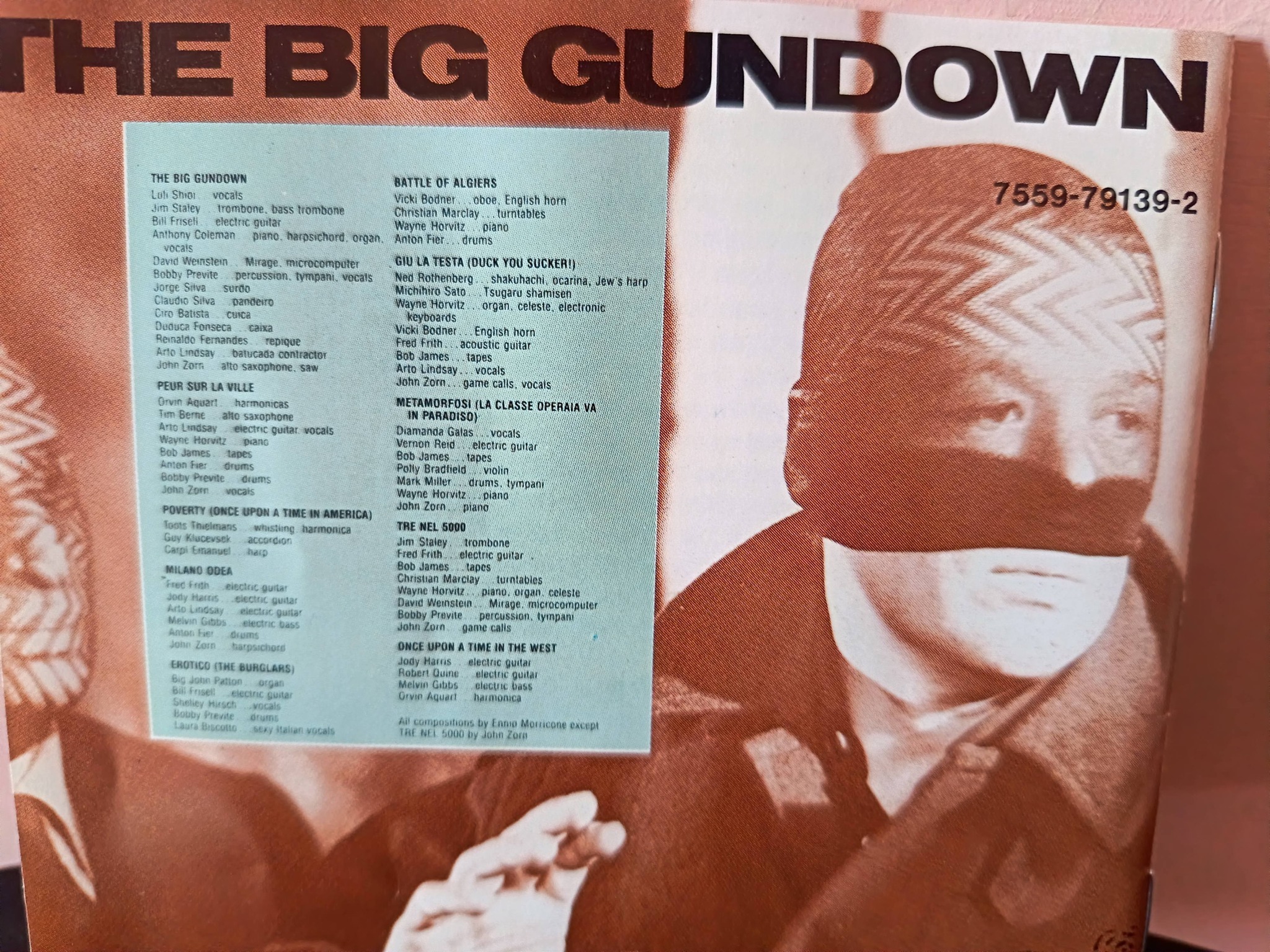 Zorn plays Morricone. The Big Gundown (1986).