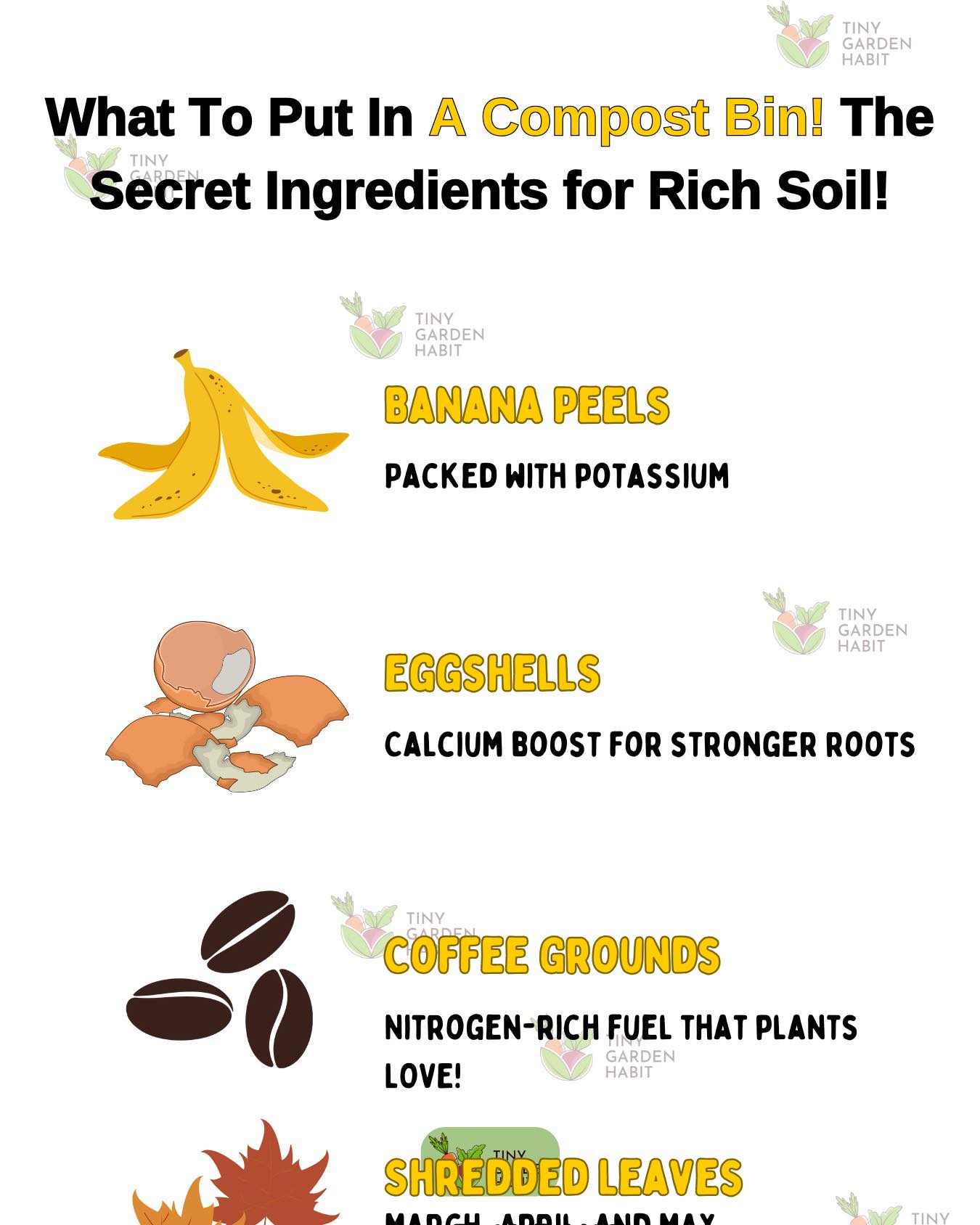 DIY - ♻️🌱 Want nutrient-rich compost? Discover the secret ingredients ...