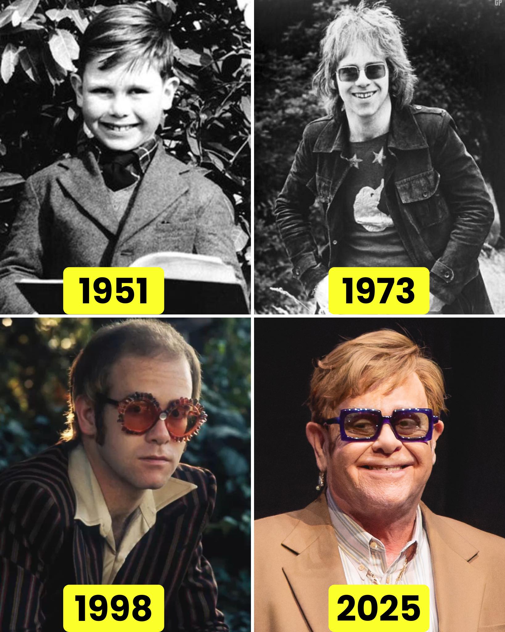 Elton John, born Reginald Kenneth Dwight on March 25, 1947, is a 