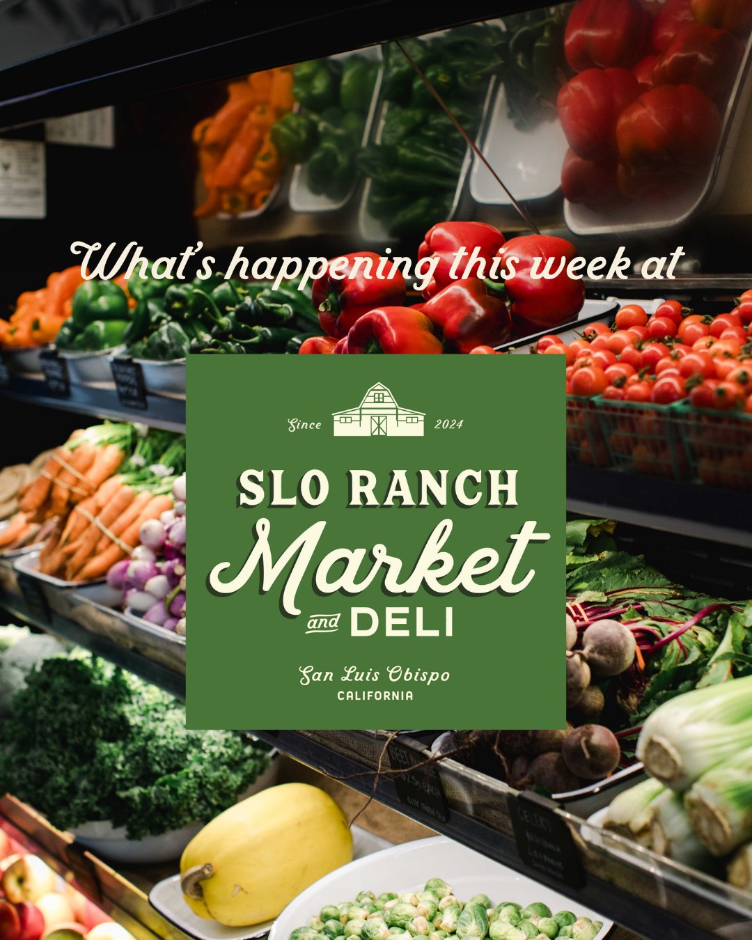 🍂 The season of thanks is here! Come... - SLO Ranch Market | Facebook