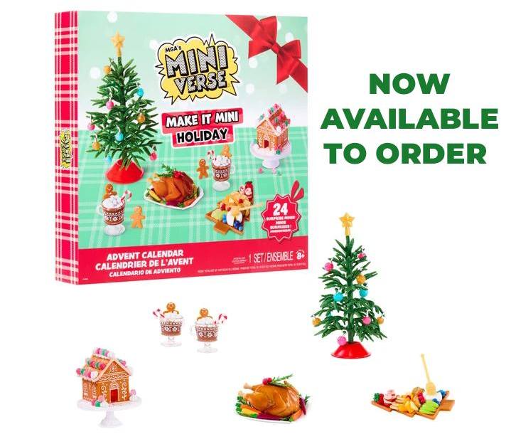Miniverse Holiday Advent Calendar With 2023 Recipes