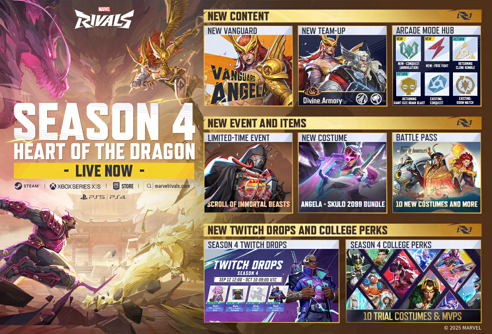 Marvel Rivals - 🎉 SEASON 4 IS NOW LIVE! The Heart of the... | Facebook