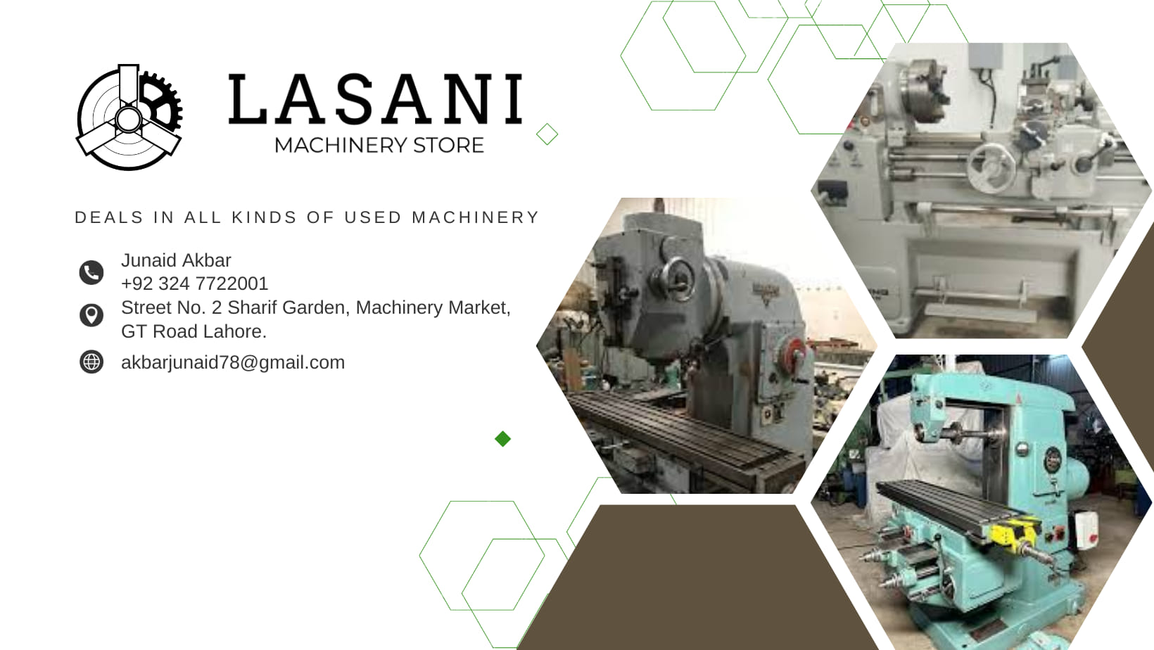Lasani Machinery Store | Lahore