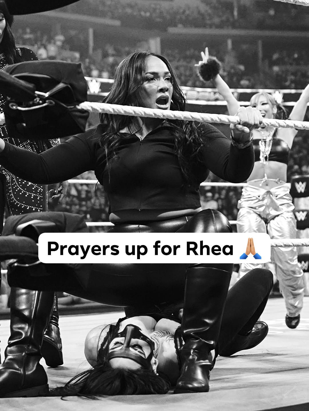 Wrestling - Keep Rhea Ripley in your thoughts after we witnessed 300lbs ...