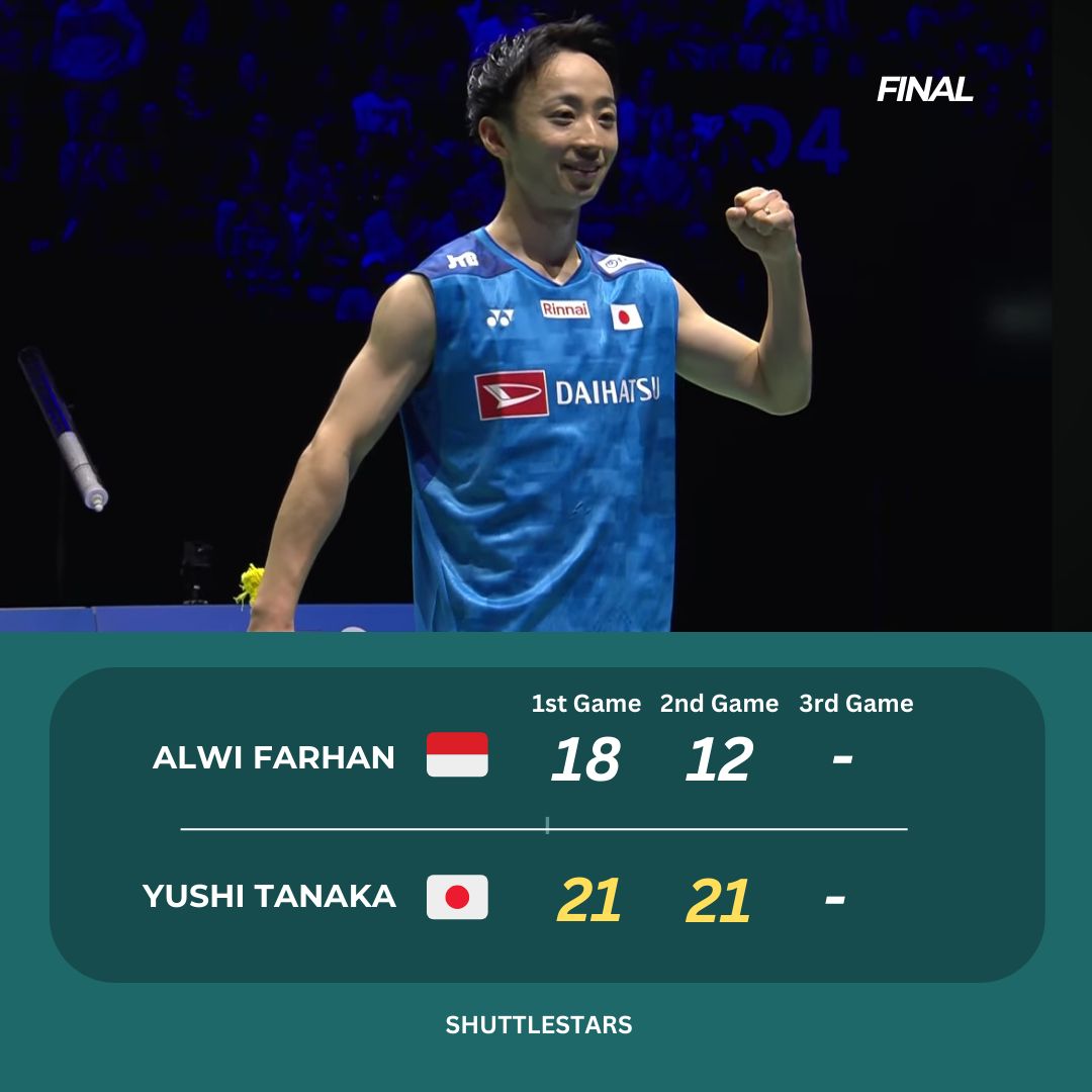 ぱんち☆ゆたか　LAST LIVE FINAL Shuttle - YONEX SWISS OPEN 2026 Men's Singles Champion: Yushi