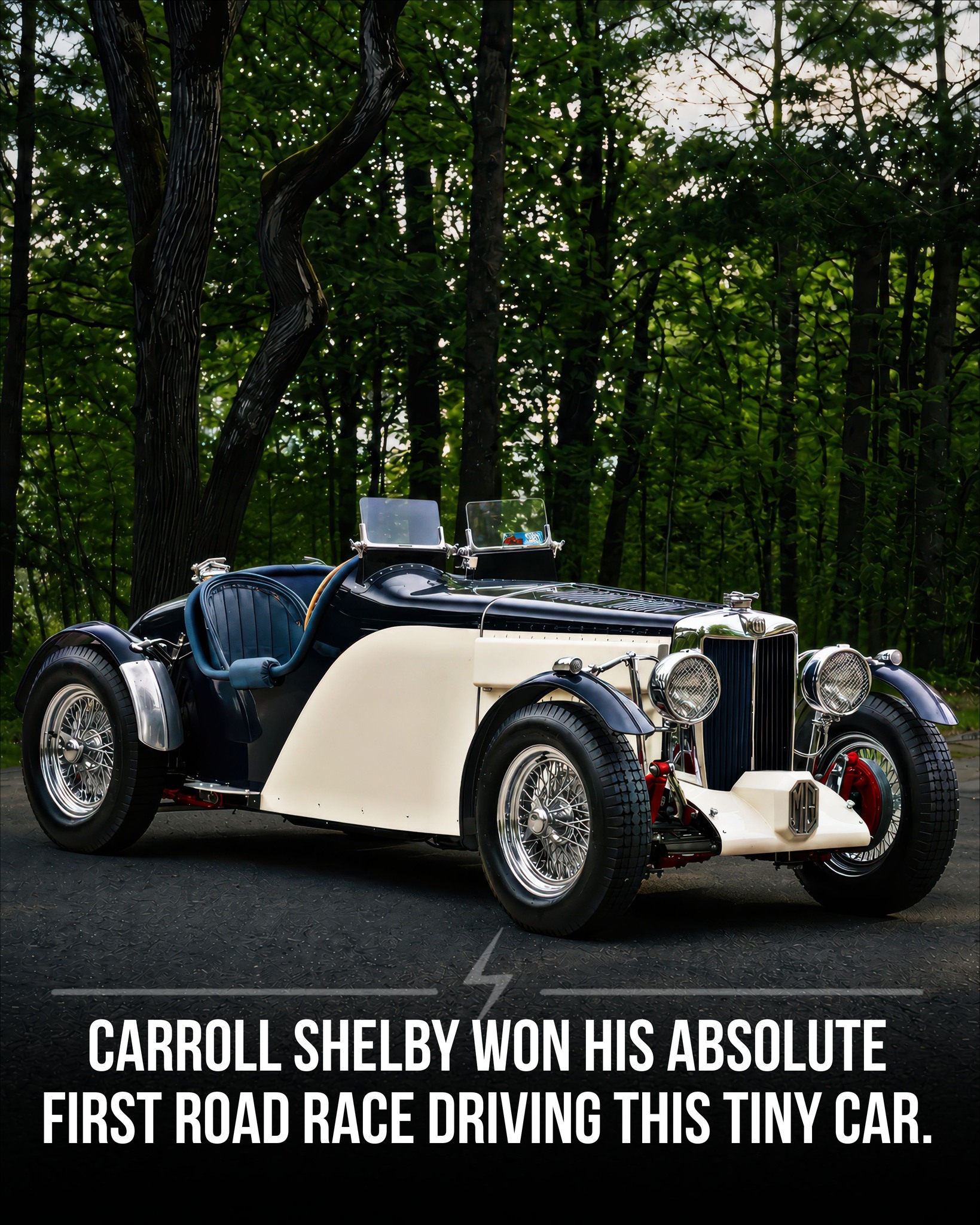 Feast your eyes on this beautifully restored 1948 MG TC Special
