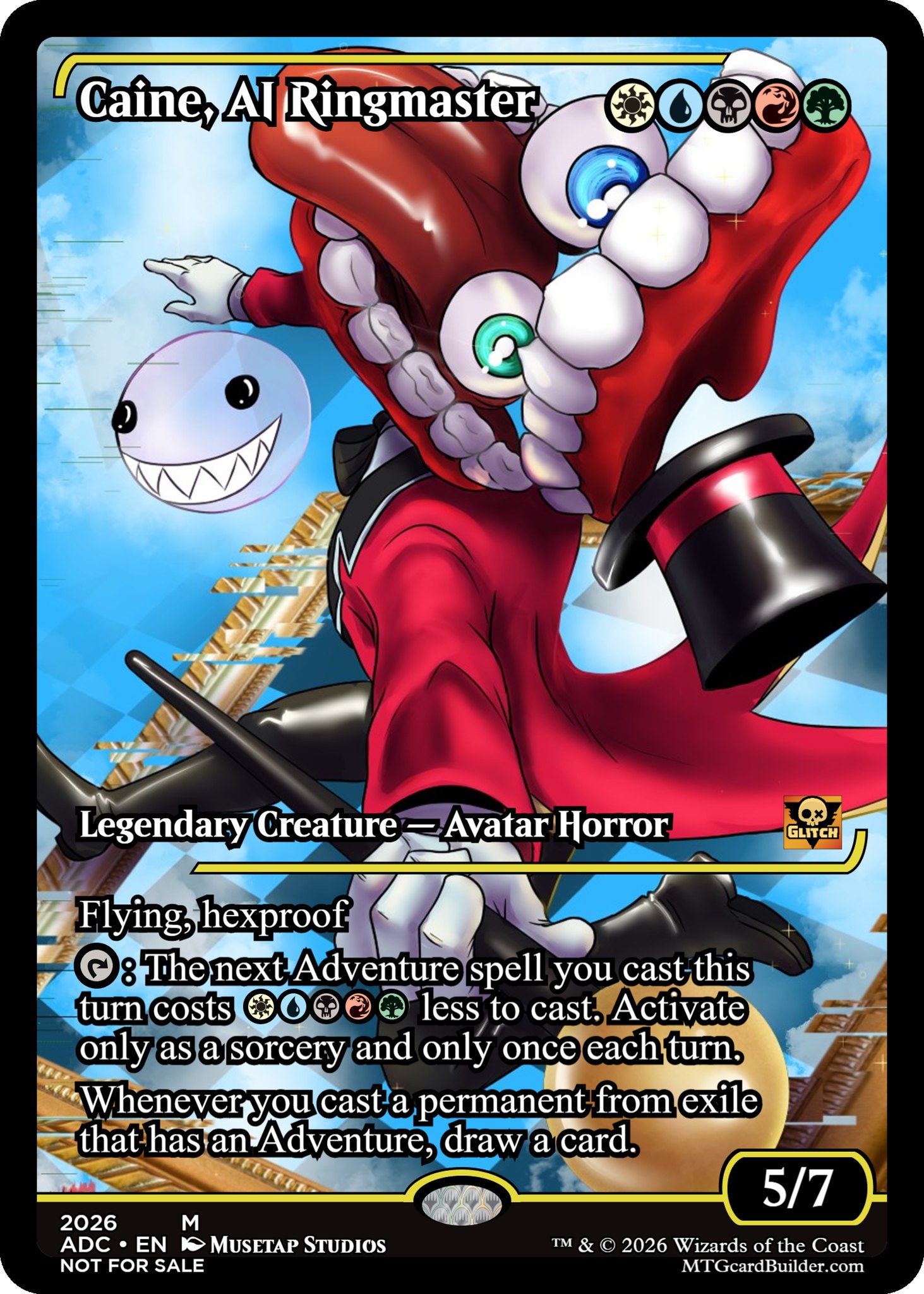 mtg digital only cards DC Commander Deck  DC Heroes Edition  100 Proxy Full Art (Card Only) : Toys & Games Creating a digital circus commander