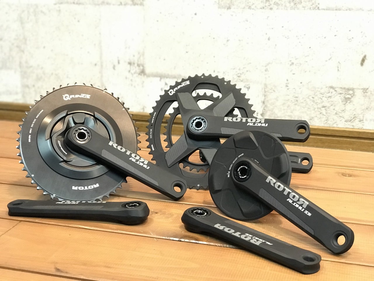 ROTOR ALDHU TRACK SET LENGE : 165 170 172.5 Chainring BCD144 : 48