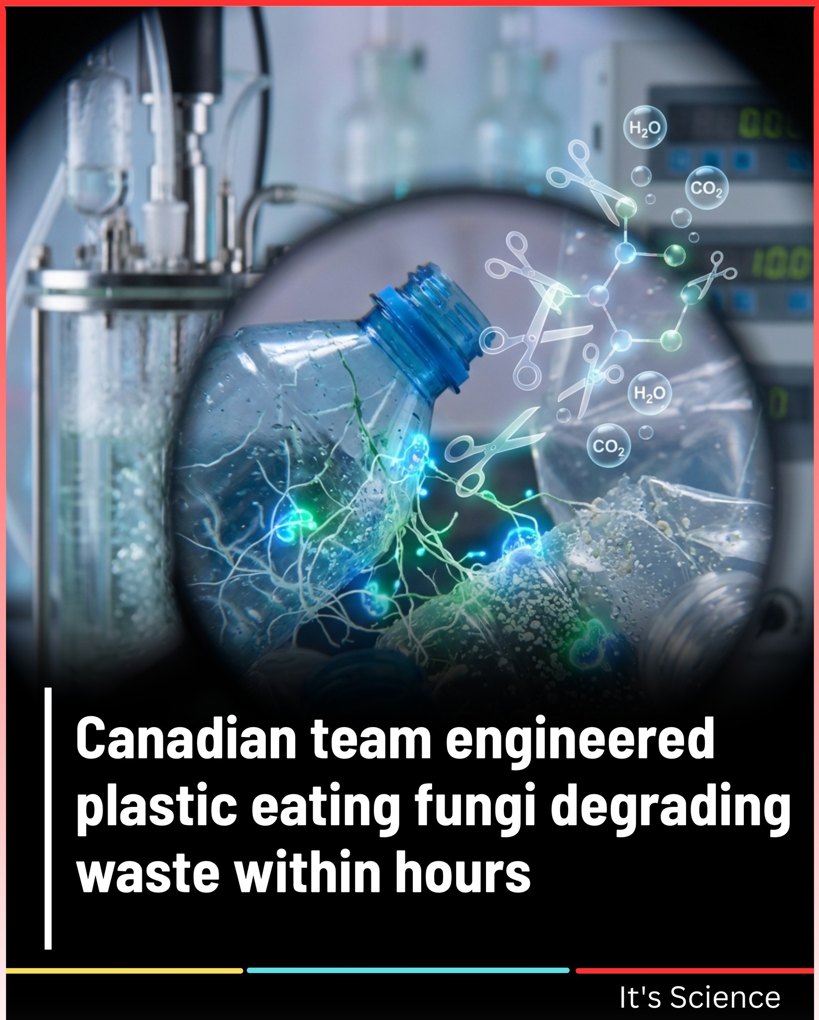 Canadian scientists engineer microbes to break down plastic waste