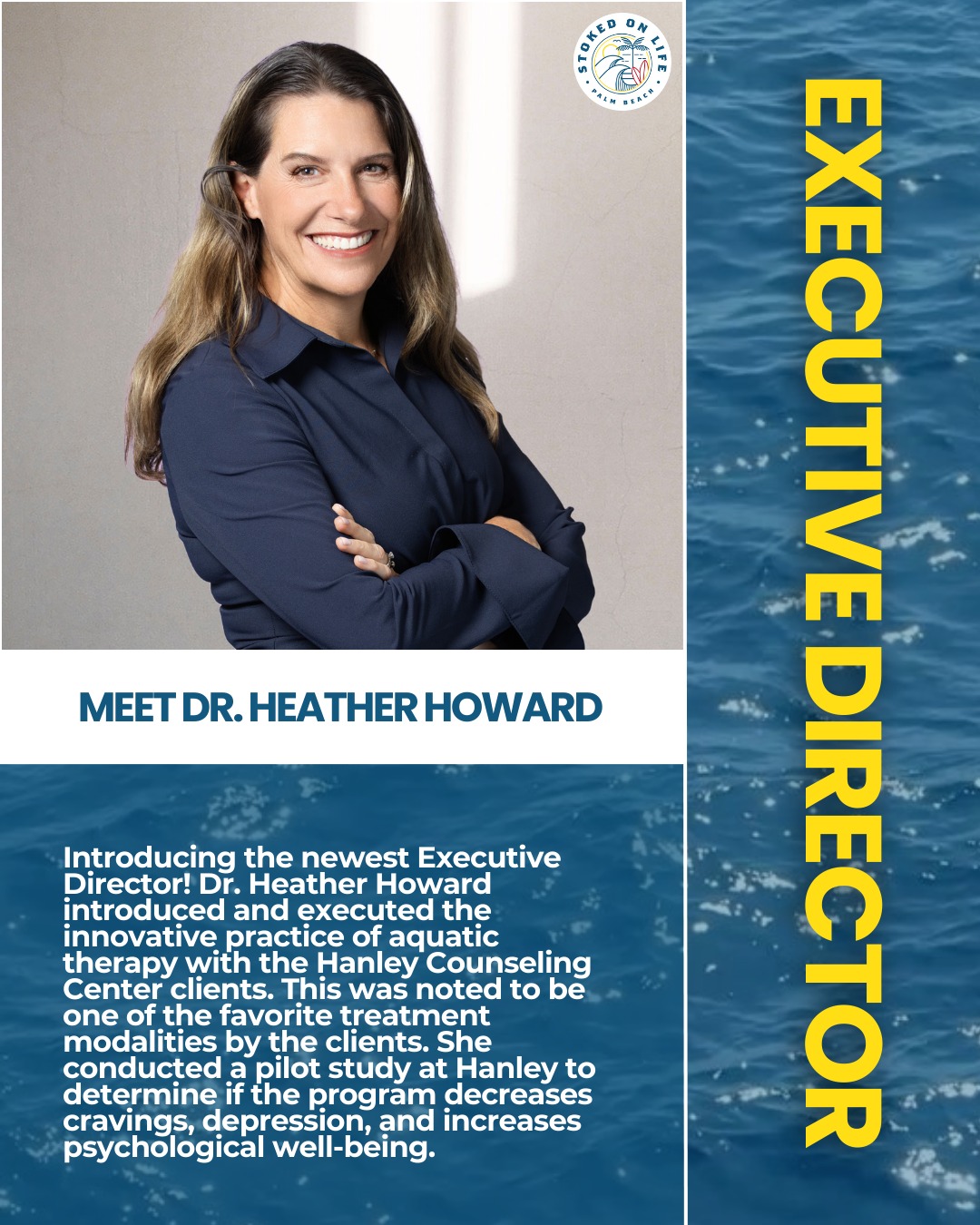 Stoked - Meet our new Executive Director, Dr. Heather Howard! 💙 Heather ...