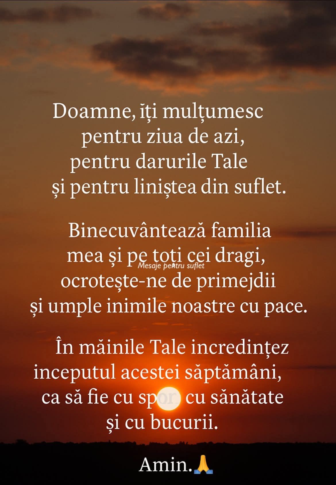 Gând frumos | O seară binecuvântată de luni | Facebook