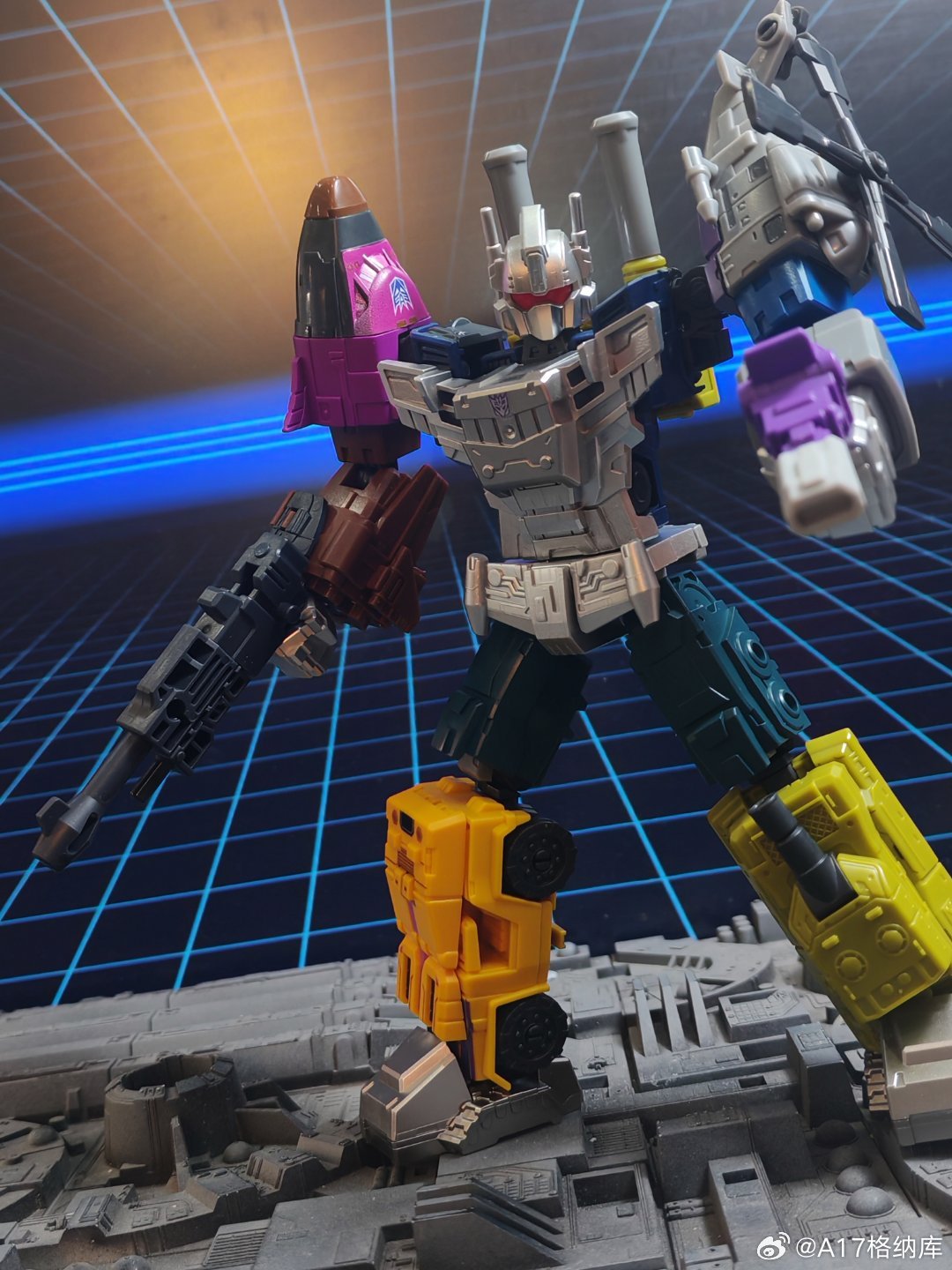 Blokees / Blokees 布魯可積木 Galaxy Defender TRANSFORMERS Model