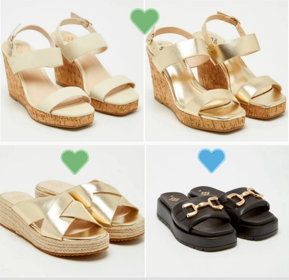 Sandales Compensées Corine En Cuir Argenté - Pointure 39/40 - Occasion, Parfaites Pour Soirée