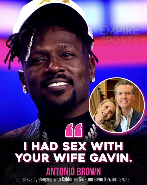 antonio brown gavin newsom wife Image 7