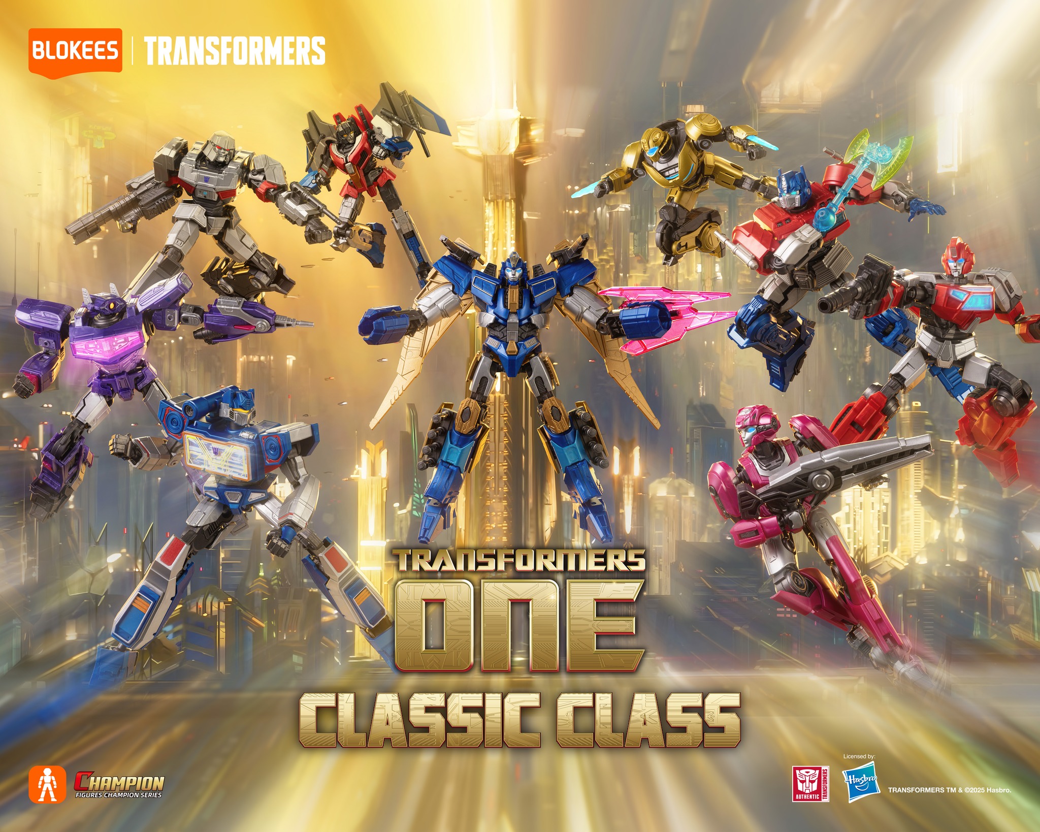 Blokees Transformers Champion Class 17-19 & Transformers One  display picture 1