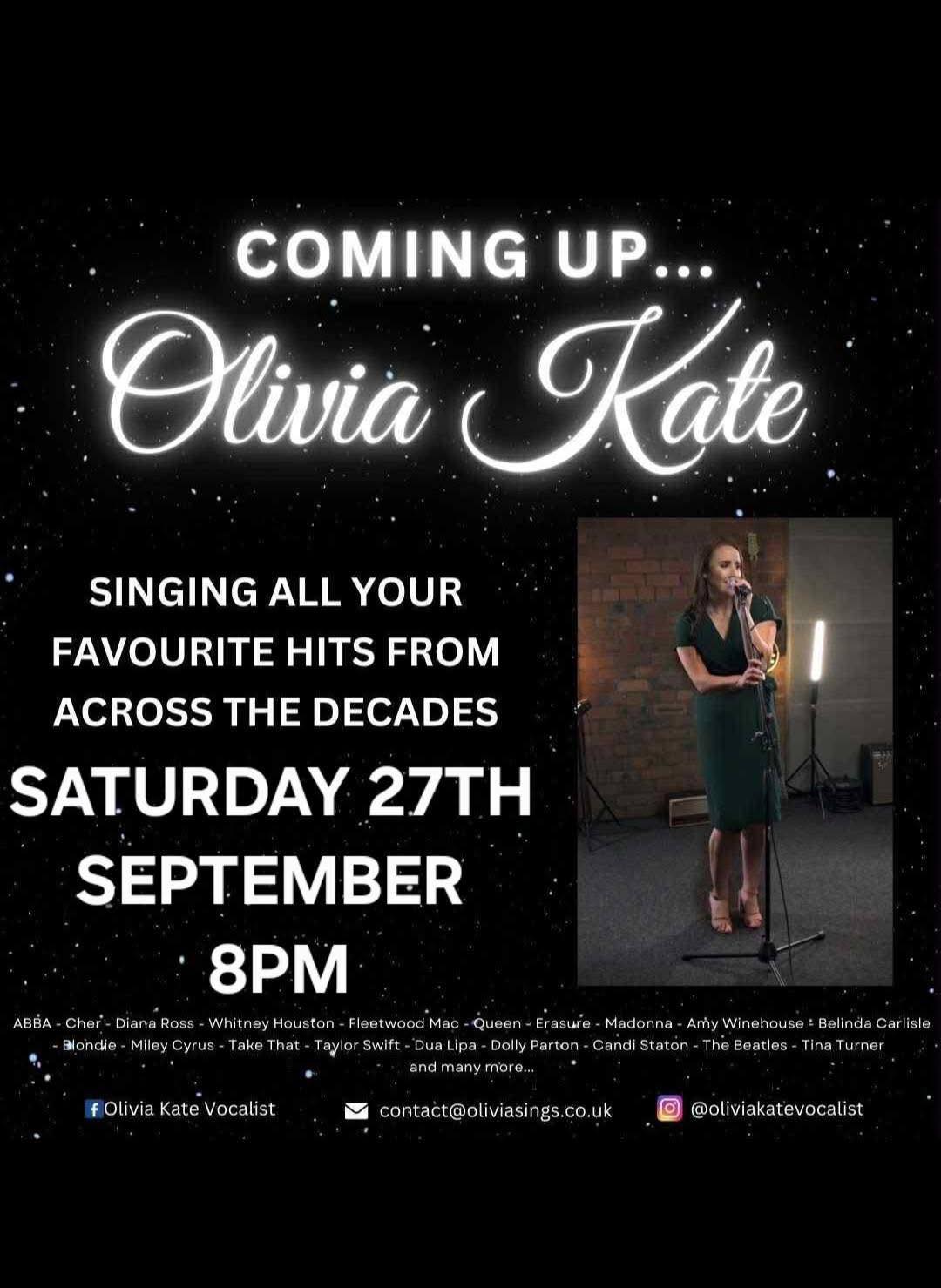 Olivia Kate Vocalist