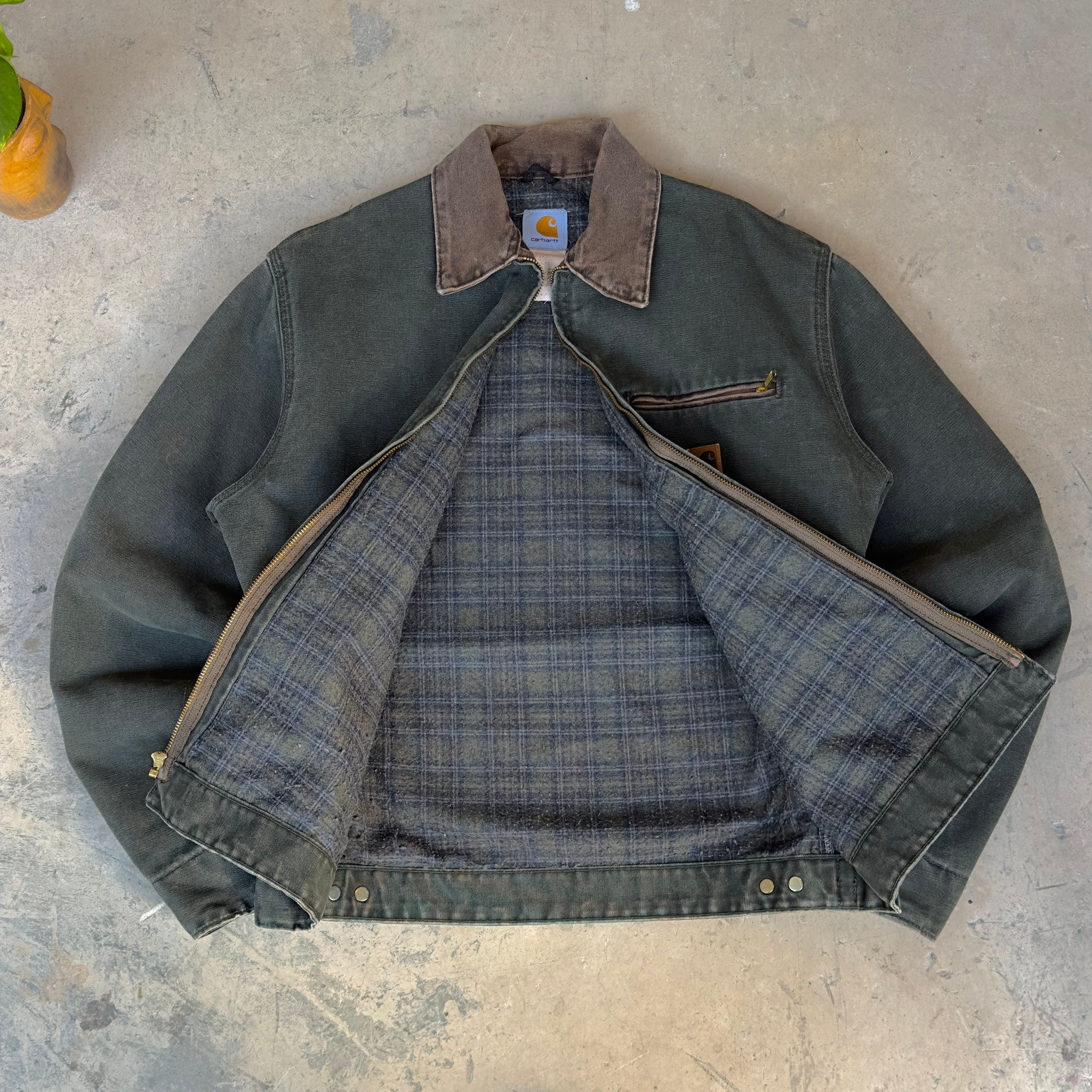 Carhartt Detroit Jacket WJ097 DTL - Size M + Lenght 23.5 + Chest 