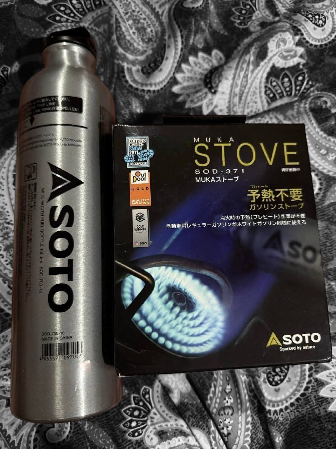 B.new Soto camping stove Fuel bottle included Made in 🇯🇵 15,495